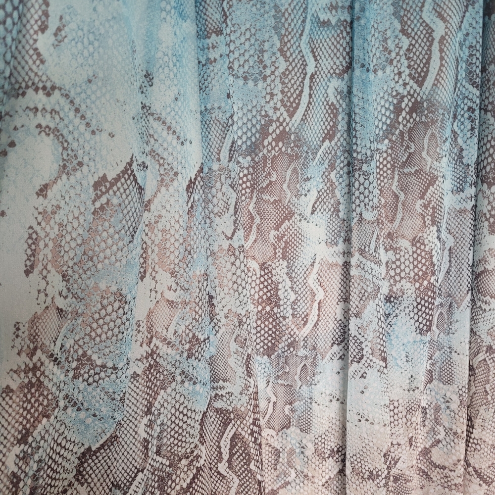 Python Ombre Maxi Skirt - image 3